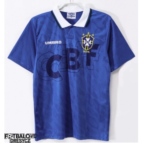 Brazílie 1993-1994 Retro Venkovní Dres Krátký Rukáv